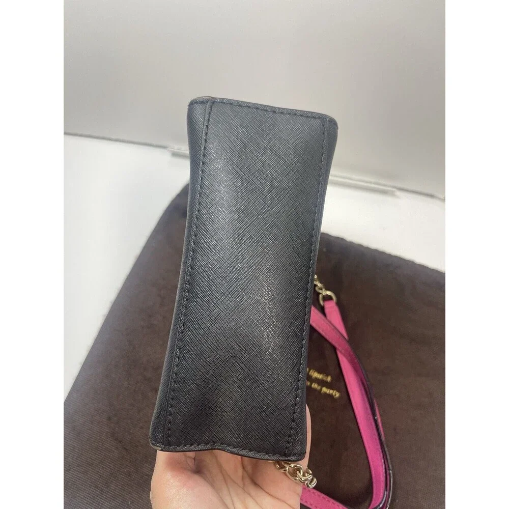 Kate Spade Cedar Street Mini Nora Pink/Cream/Black Bag